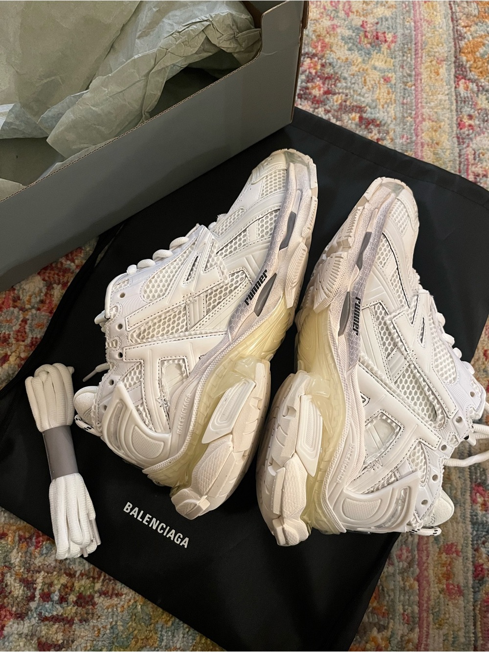 Balenciaga Runners White